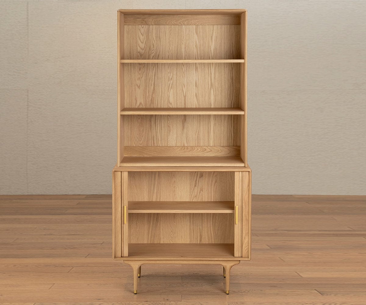 Hendrick High Cabinet II - White Oak